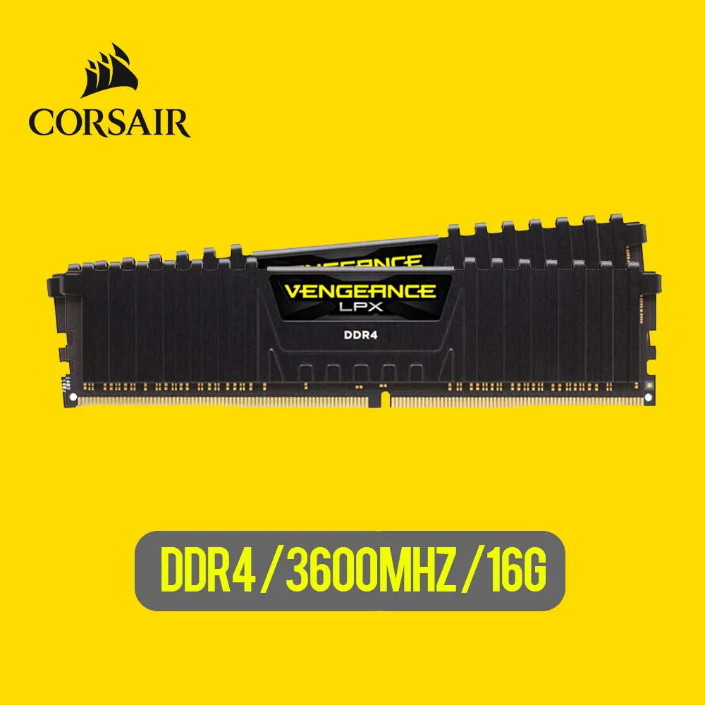 Corsair Vengeance LPX 16GB (1X16GB) DDR4 3600 (PC4 28800) C18 1 35 V модуль оперативной памяти для настольного