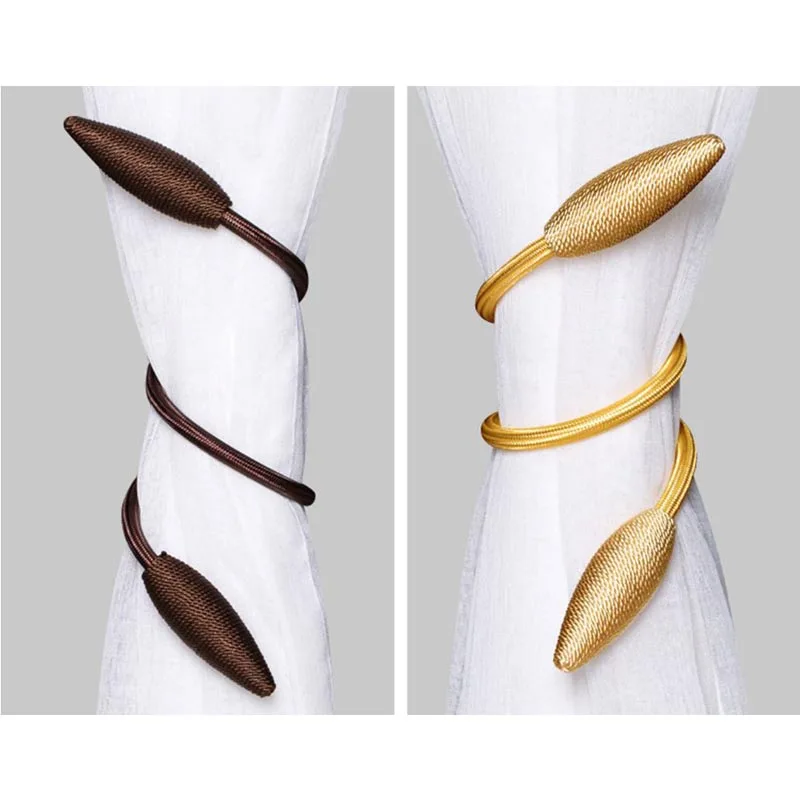 Застежки для штор из плюшевого сплава подвесные ремни веревки зажимы Аксессуары