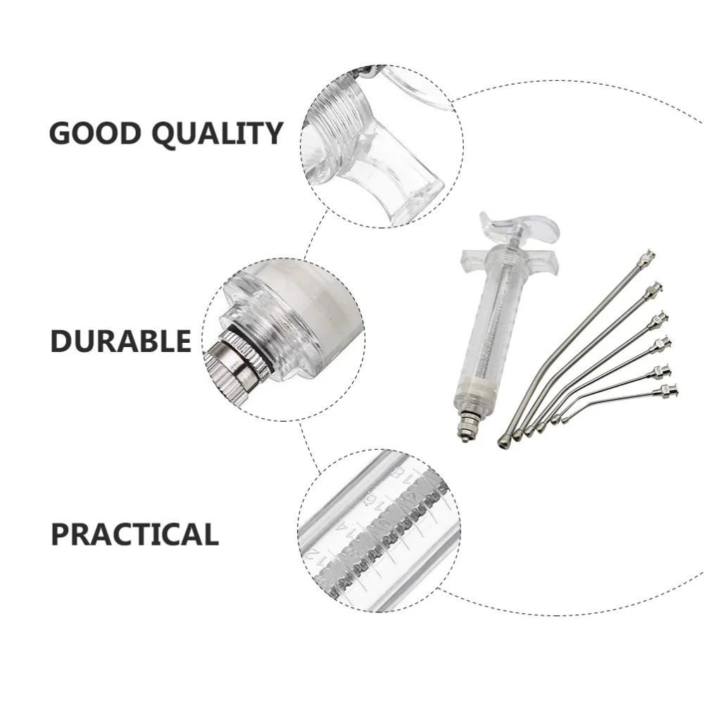 

1 Set of Parrot Medicine Feeding Syringe Bird Water Feeder Bird Feed Injector