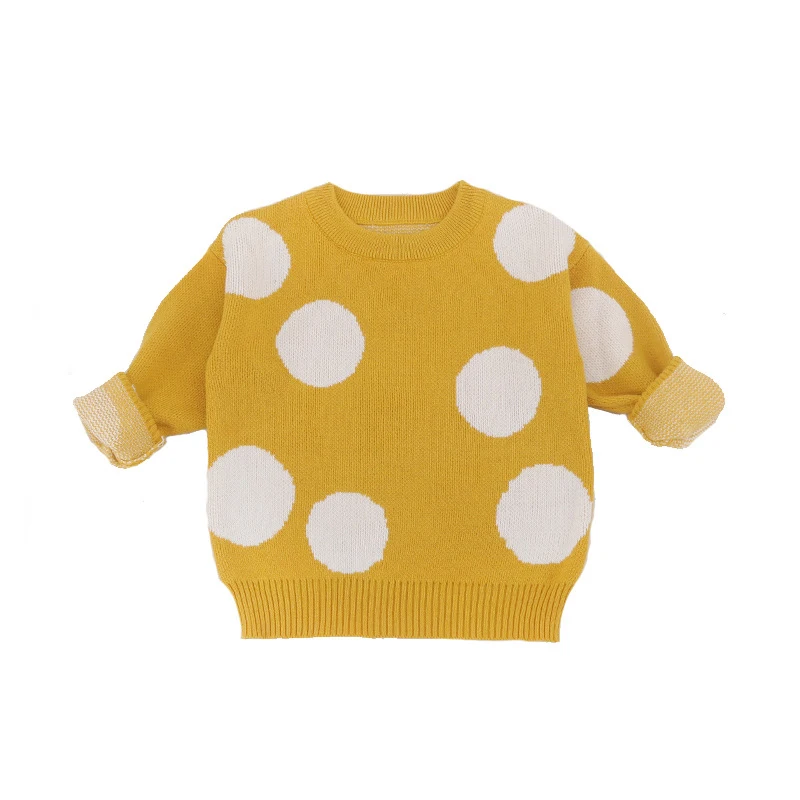 Осень-зима Новые свитера для маленьких девочек кардиган свитер Корейская куртка