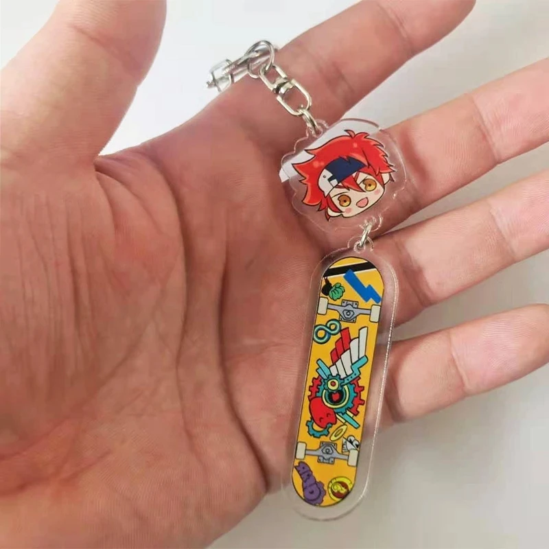 18 шт. аниме SK8 Бесконечность Акриловые Брелоки Reki Kyan Langa Hasegawa Косплей Двусторонняя