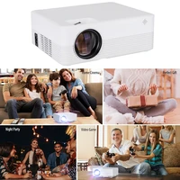 led mini projector 1080x720 pixels1080p bluetooth compatible usb audio for android 9 0 portable home media video player