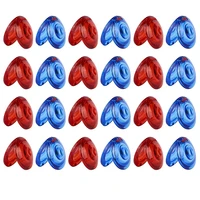 24 pcs finger castanets for kids plastic musical instrument rhythm toys party supplies