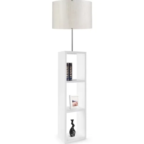 

Decorative Shelf Floor Lamp Custom Design Bookshelf Stylish Indoor Table Lamp Lampshade