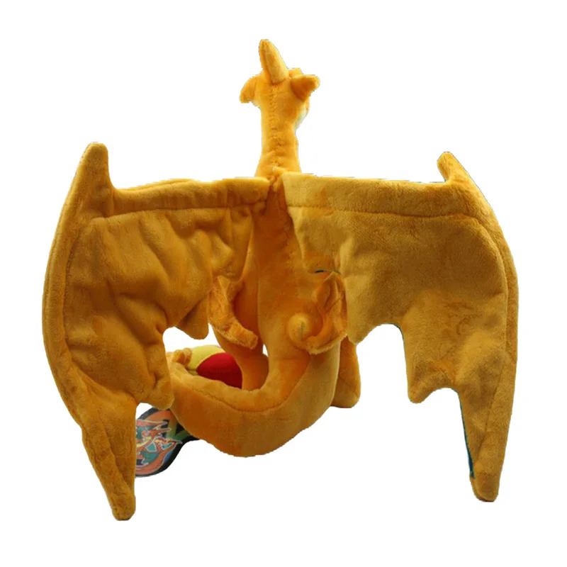 

Free Shipping JIMITU New 1Pc 25cm Stuffed Soft Plush Doll Mega Charizard Plush Toys Good Quality Great Gift For Kids