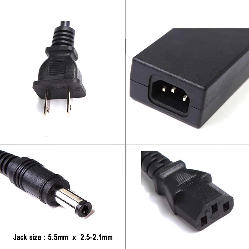 Адаптер питания 12 В для светодиодной ленты трансформатор от AC110 220V до 1 А 2 3 4 а 6 10 с