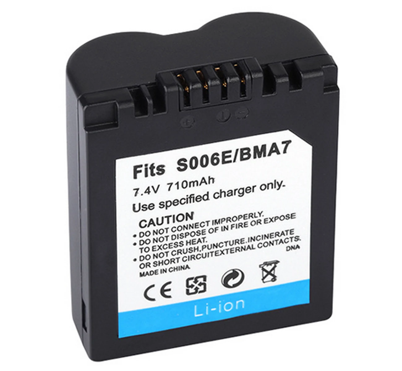 Перезаряжаемый литий ионный аккумулятор для фотоаппарата Panasonic|Цифровые