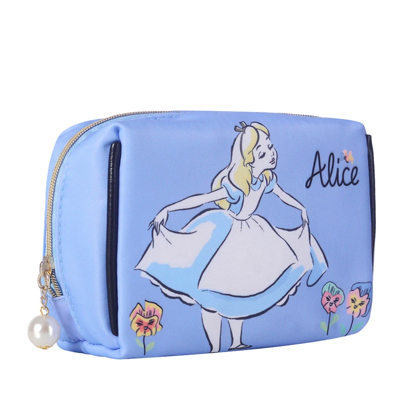Косметичка для девочек Disney prinsss Alice вместительная портативная водонепроницаемая
