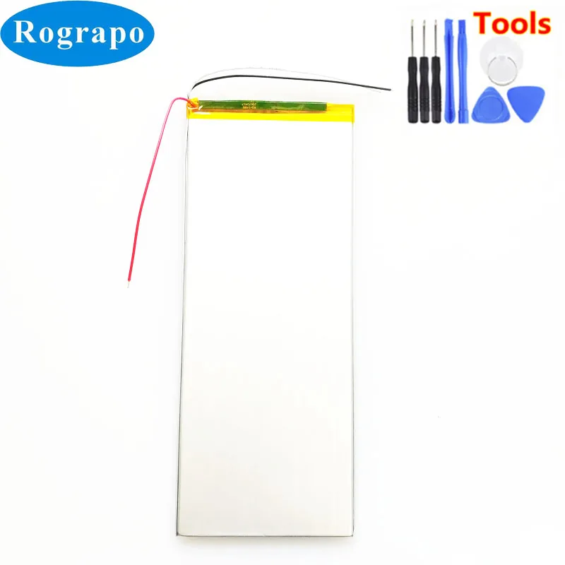 

New 3.7V 5000mAh 3175180 Li-Polymer Battery For Prestigio Tablet PC Power Bank e-book with 3-wrie +Tools