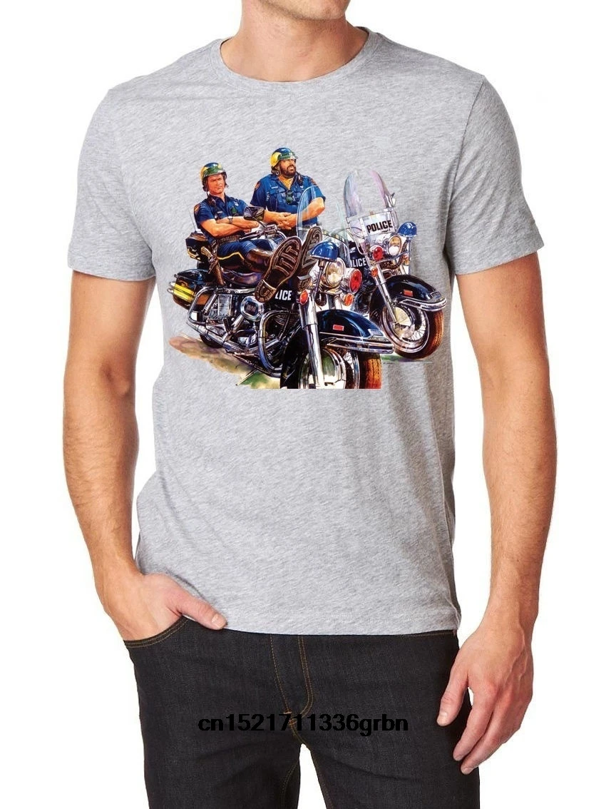 Мужская футболка бутон Спенсер Теренс Хилл Логотип фрукты ткацкого станка s t Shir