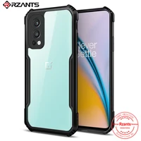 rzants for oneplus nord 2 5g case slim cover casing camera protection small hole phone shell