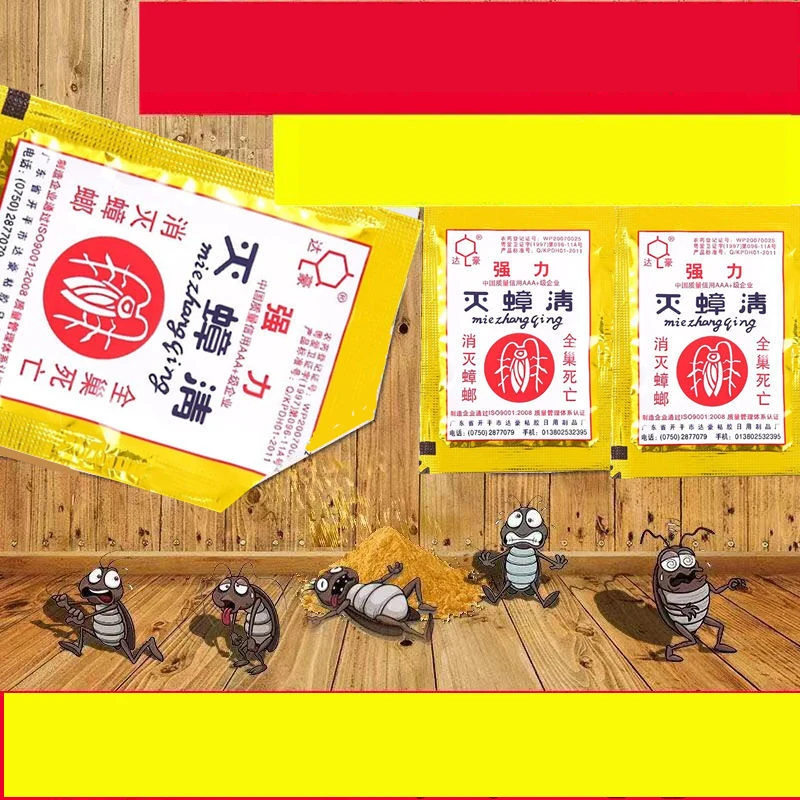

Cockroach Killer Powder Cockroach Medicine Household Non-toxic Kitchen Cockroach Killing Bait Powder Cockroach Killer