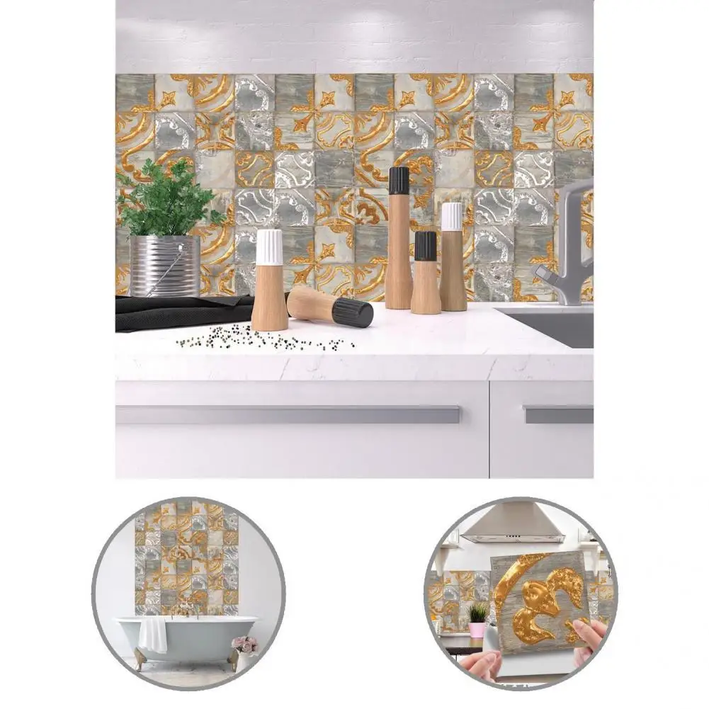 Наклейка антикварная маслостойкая для мозаики 24 шт./компл. | Дом и сад