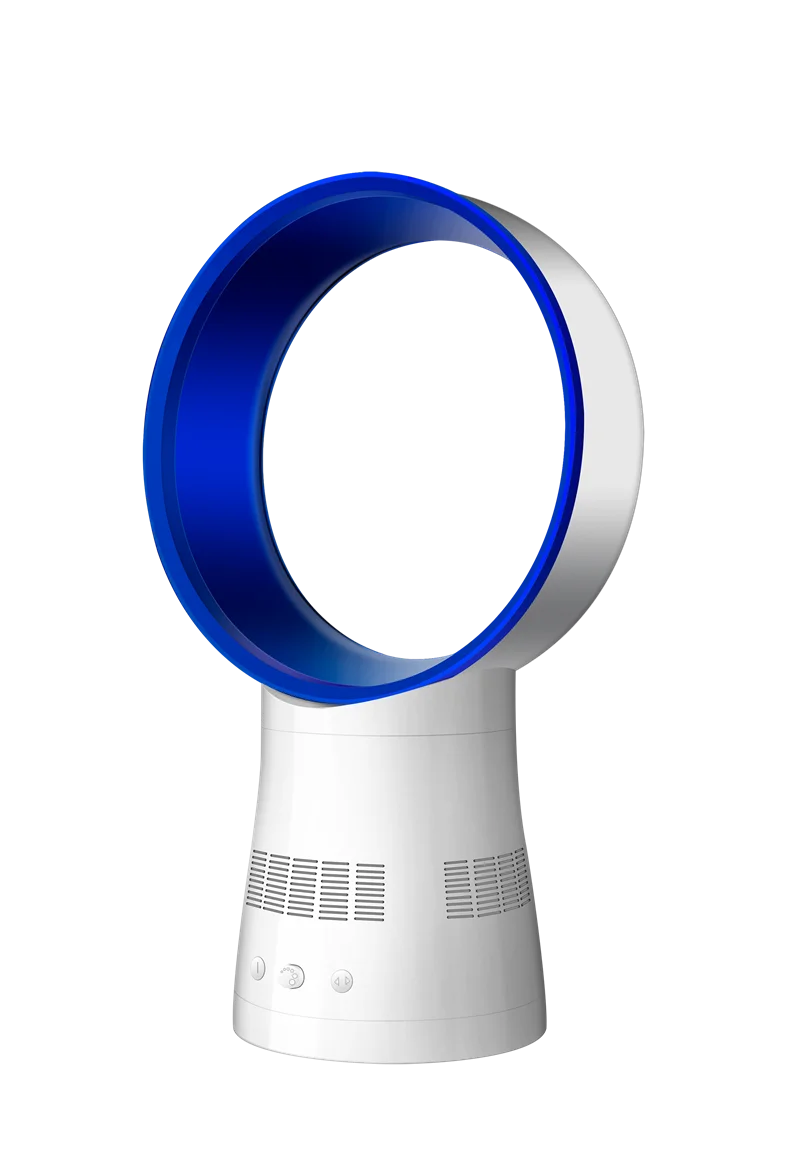 

Electric Fan Bladeless Fans Desktop Household Mute Timing 8 Hours Vertical Desktop Home Dormitory Air Cooling Floor 220V FS59