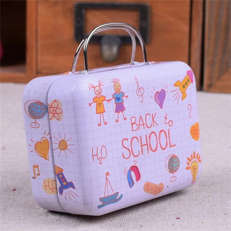 Креативный Мини ящик для хранения чемодан Форма конфет и чая контейнер свадьбы