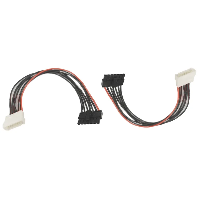 

​2PCS RC Plant Agriculture UAV 6S Lipo Battery Balance Charging Adapter Cable Male Female Plug Connector 22AWG 20cm Wire