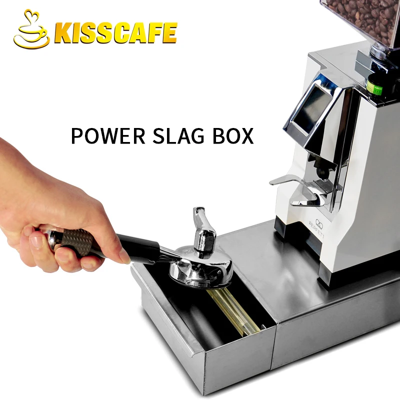 Новая коробка для сброса кофе из нержавеющей стали эспрессо с ящиком шлак не