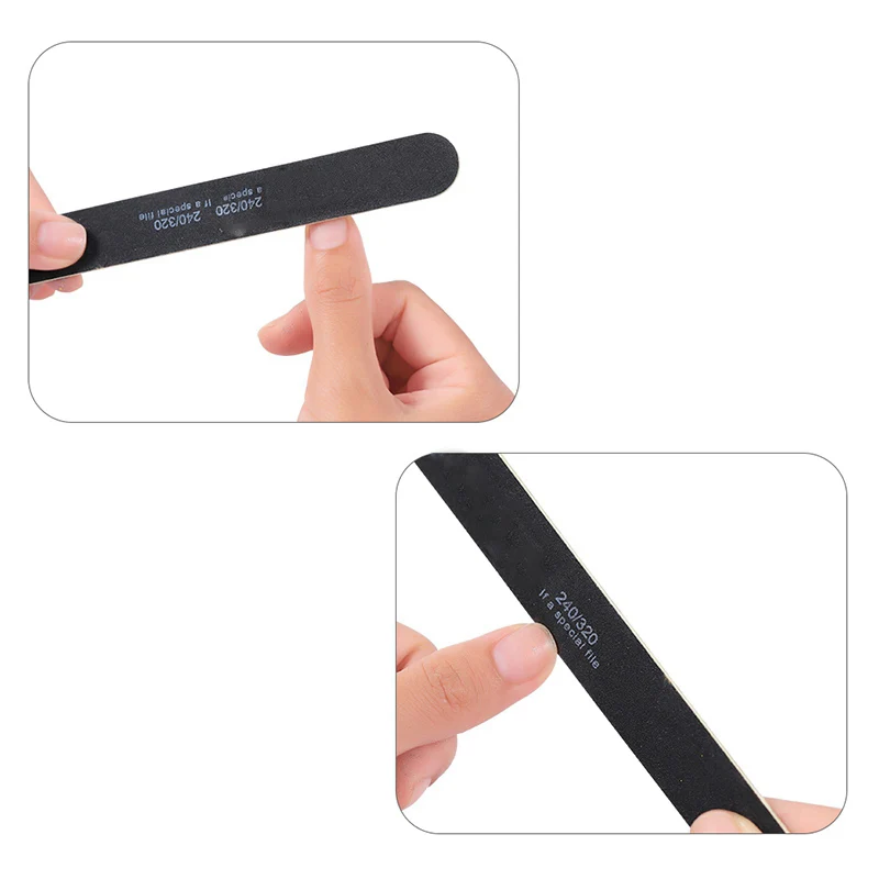 Пилка для ногтей двусторонняя 5 шт./лот цветов|Пилки и буферы| |