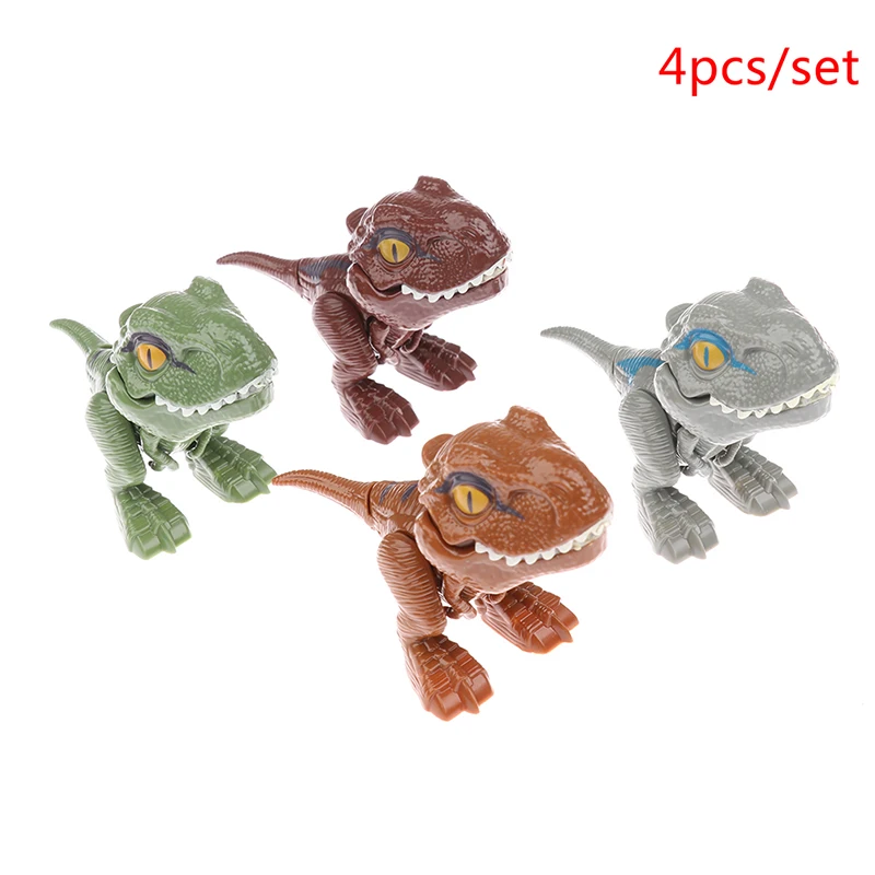 

4 шт., Детский интерактивный игрушечный динозавр