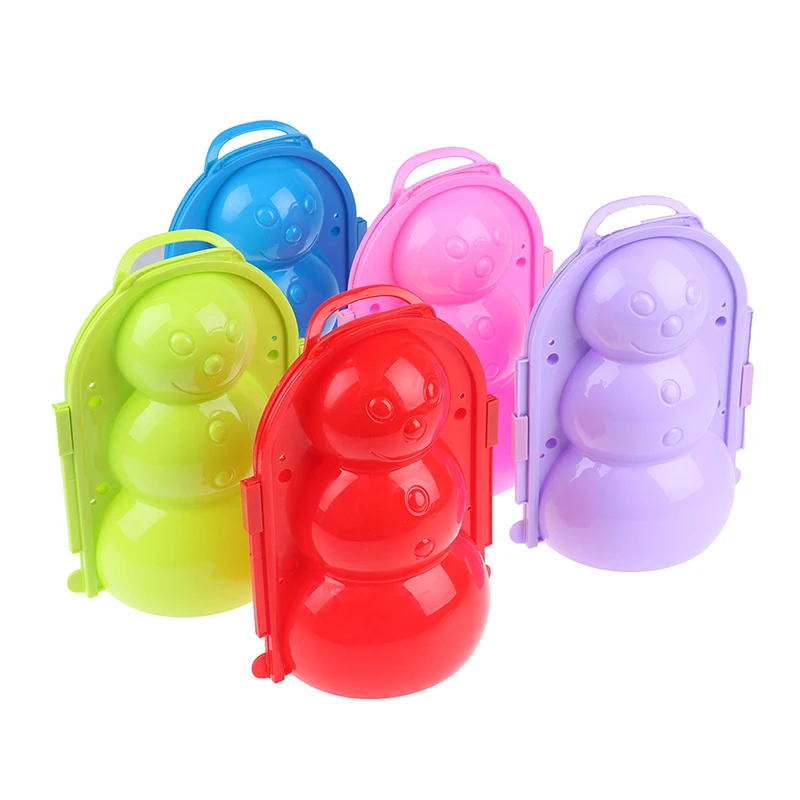

Heart Shaped Snowball Maker Clip Winter Sand Ball Mold Plastic Clamp Kids Toy For Outdoor Toys For Children