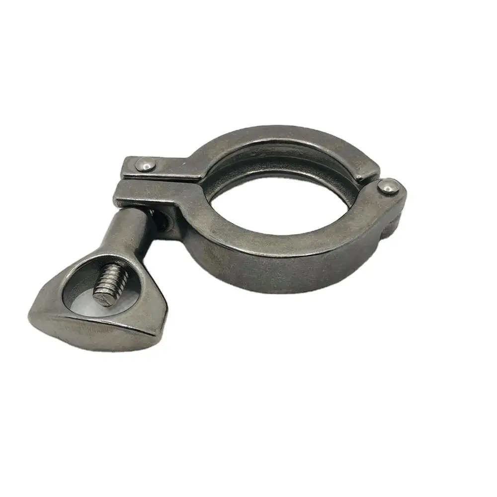 Фото Санитарно 1 5 "и 1/2" Tri Клевер Совместимость сверхпрочный зажим steel ruler clamp ringclamp Санитарно 1 5 "и 1/2" Tri Клевер Совместимость сверхпрочный зажим steel ruler clamp ringclamp
