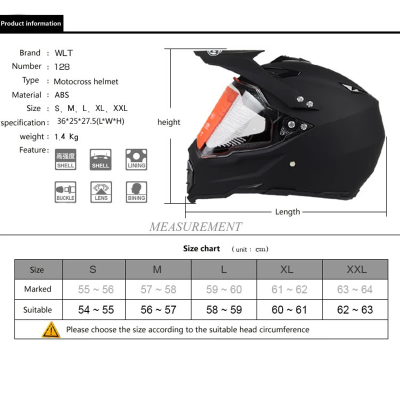 Мотоциклетные шлемы WLT для мотокросса козырек с линзами езды на мотоцикле и