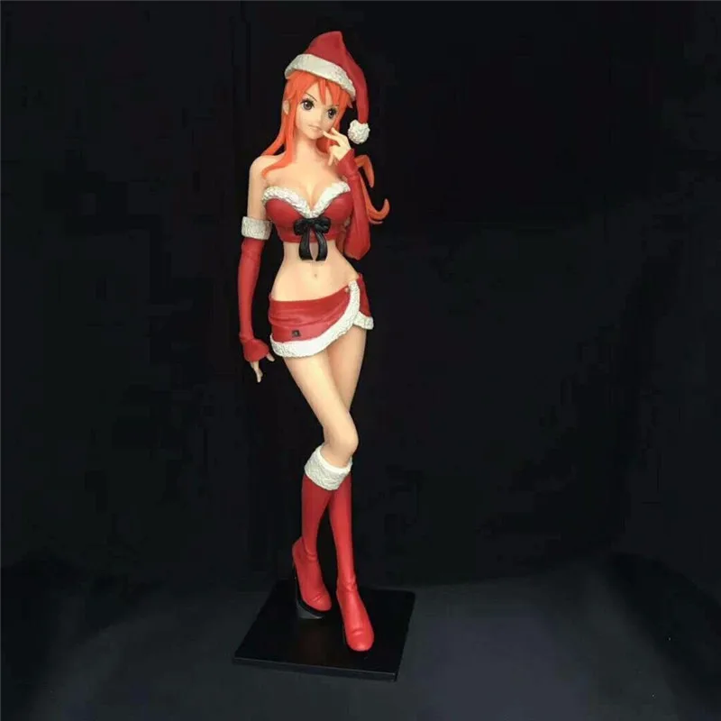 Одна штука Nami Аниме Фигурка Рождество черная фигурка сексуальная девушка Figma