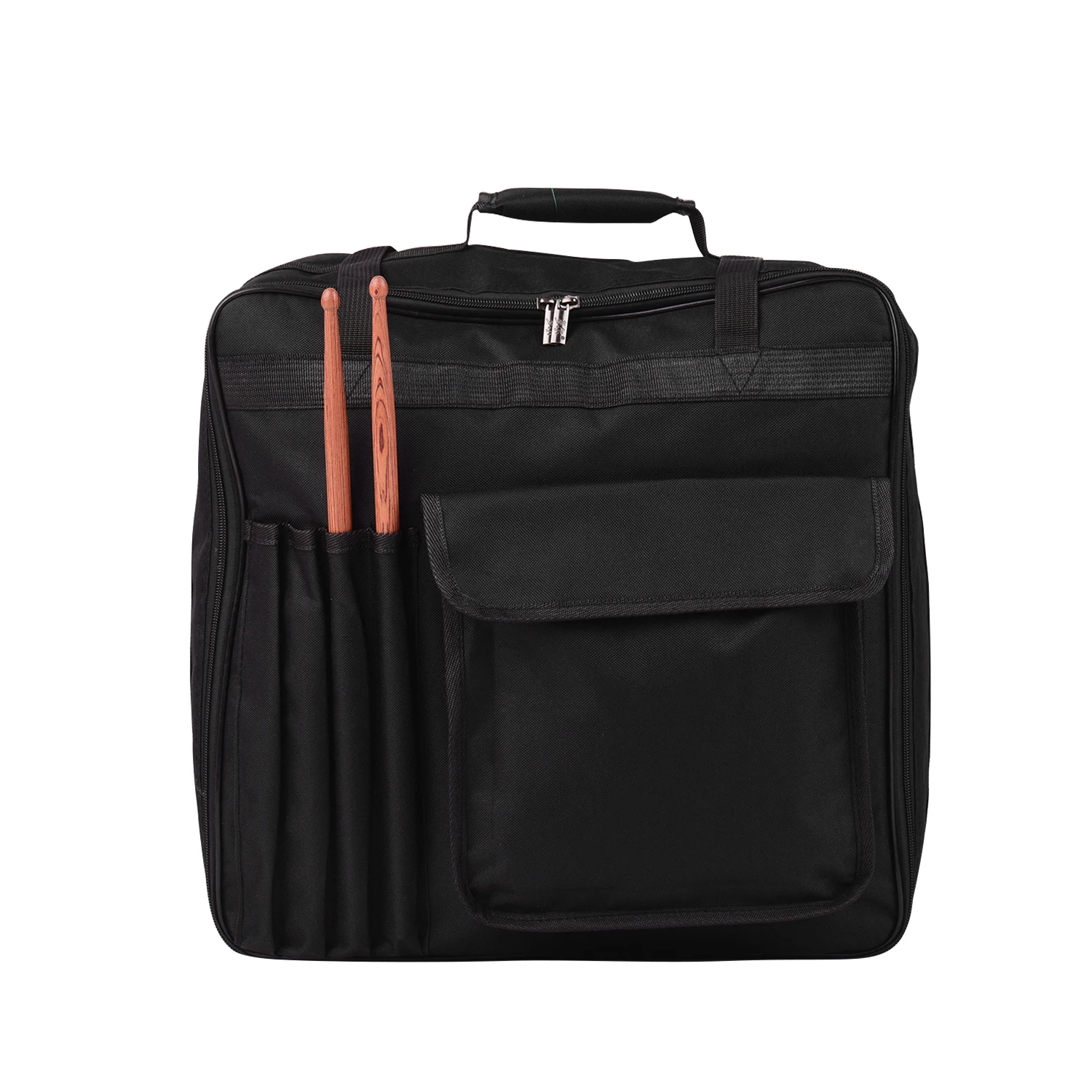 

Durable 14 Inch Snare Drum Bag with Shoulder Strap Outside Pockets Musical Instrument Backpack Case