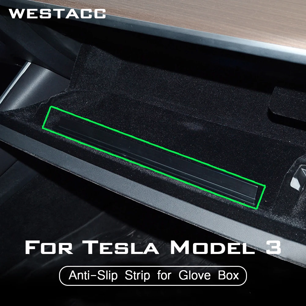 1 шт. автомобильный контейнер для хранения перчаток Tesla Model 3 2016 - 2021 | Автомобили и
