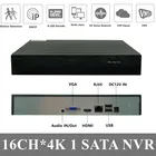 Сетевой цифровой видеорегистратор NVR H.265, 16 каналов * 5 Мп, IP-камера 12T, ONVIF 2,4 VMS XMEYE, адаптер питания P2P, датчик движения