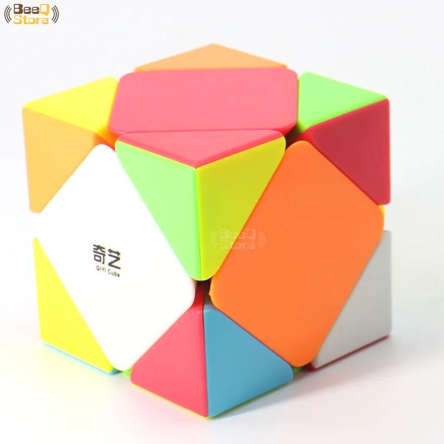 Qiyi Qicheng косый магический куб скоростной 3x3x3 Qiyiskewb головоломка Magico Cubo черная