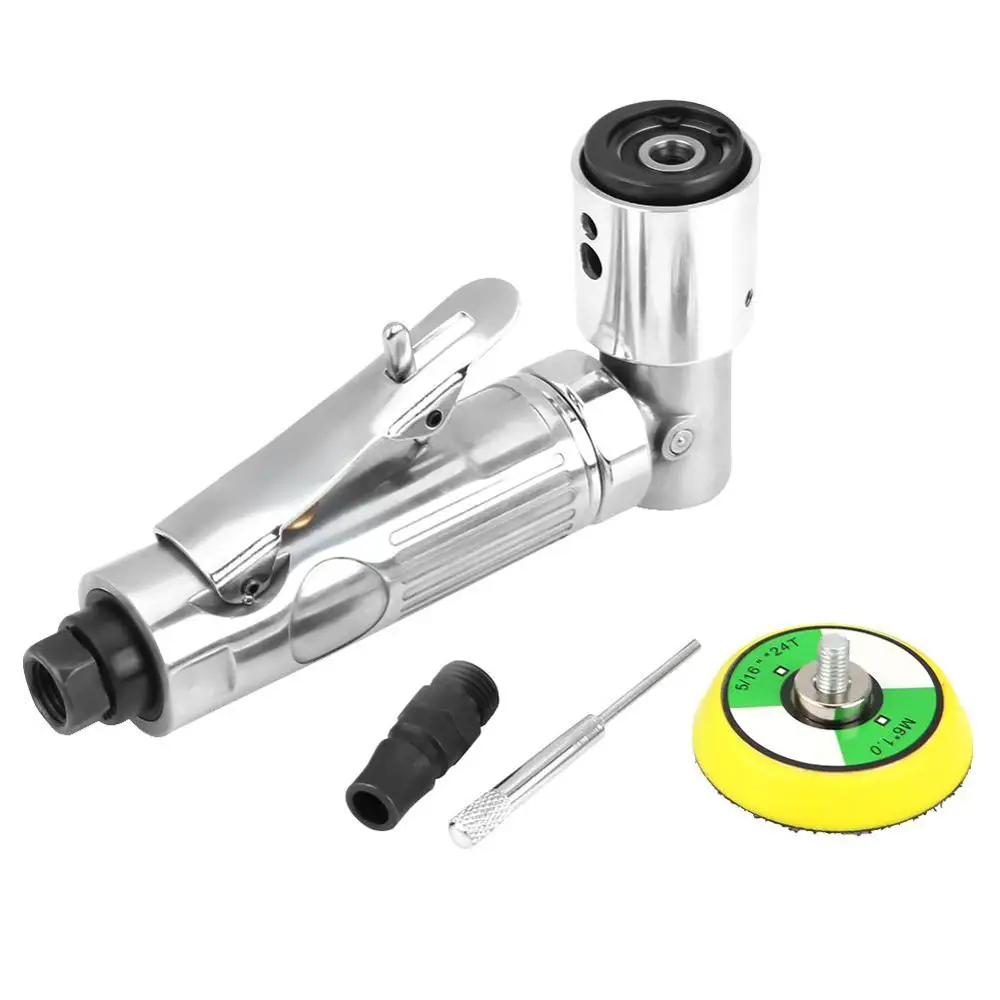 Пневматическая полировальная машина 90 градусов орбитальная шлифовальная