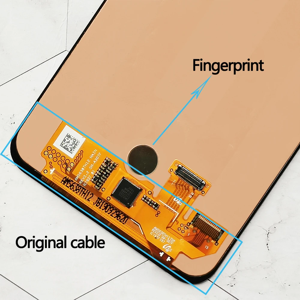 ЖК дисплей AMOLED A30s с сенсорным экраном и дигитайзером в сборе для Samsung Galaxy A307 A307F A307G