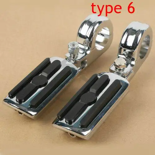 Педали для Harley Touring Electra Street Glide Yamaha Kawasaki Suzuki Honda 32 мм 1 25 дюйма 1/4 дюйма|Подставки под