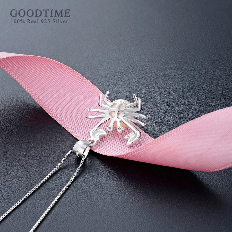 Женское вечерние жерелье из серебра 925 пробы с пресноводным жемчугом | Украшения