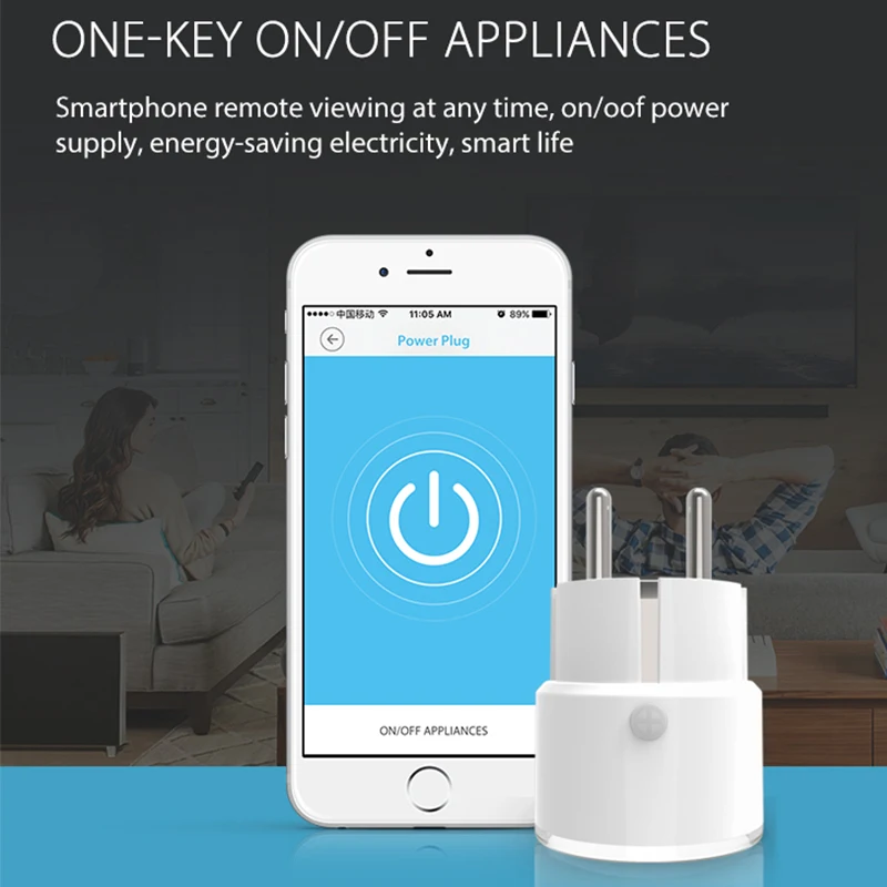 FR 16A Smart Plug умная розетка Wi Fi Франция евро вилка европейского стандарта Tuya Life App Alexa