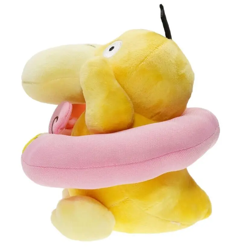 

16cm plush Psyduck good quality Slowbro Swimming ring cartoon movie doll hot soft lovely Halloween christmas birthday gift kid
