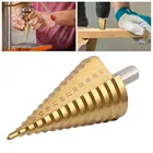 Ступенчатое сверло, коническое сверло из быстрорежущей стали и титана, 4-42 мм