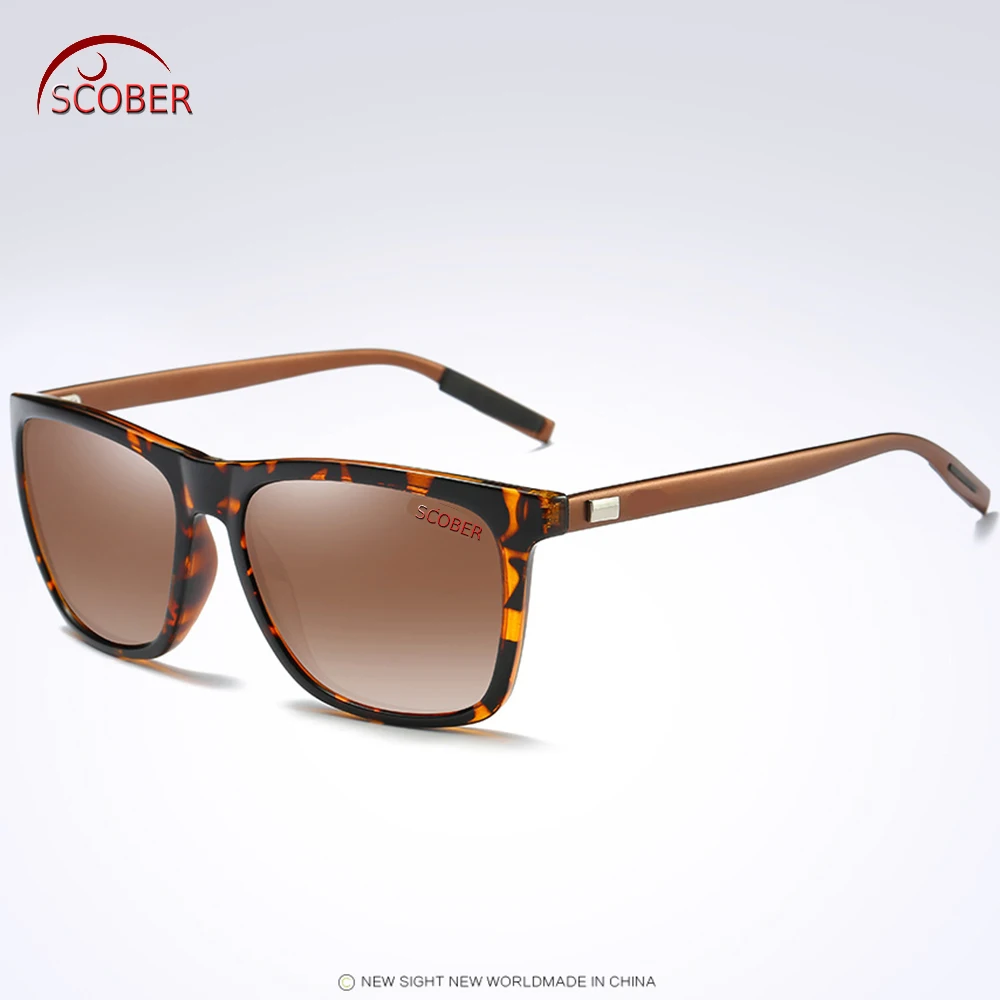 Мужские солнцезащитные очки с поляризацией в стиле ретро |