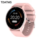 Смарт-часы TDATMS ZL02 женские, полностью сенсорные Смарт-часы 2021 с пульсометром, фитнес-часы для женщин, водонепроницаемые женские часы