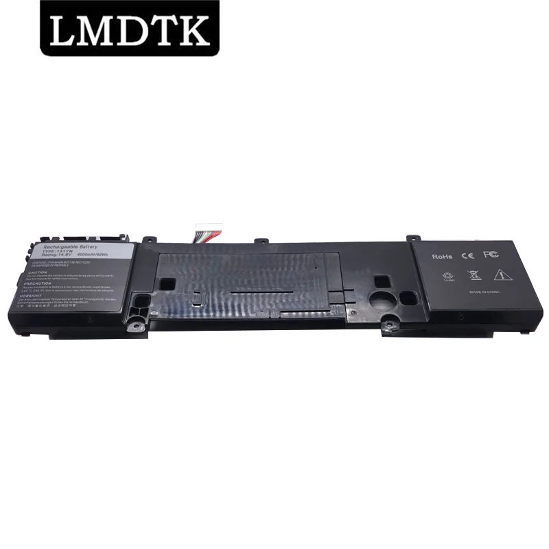 

LMDTK New 191YN Laptop Battery For Dell Alienware 15 R1 R2 ALW15CD-1718 ALW15ER-3718 2F3W1 14.8V 92WH