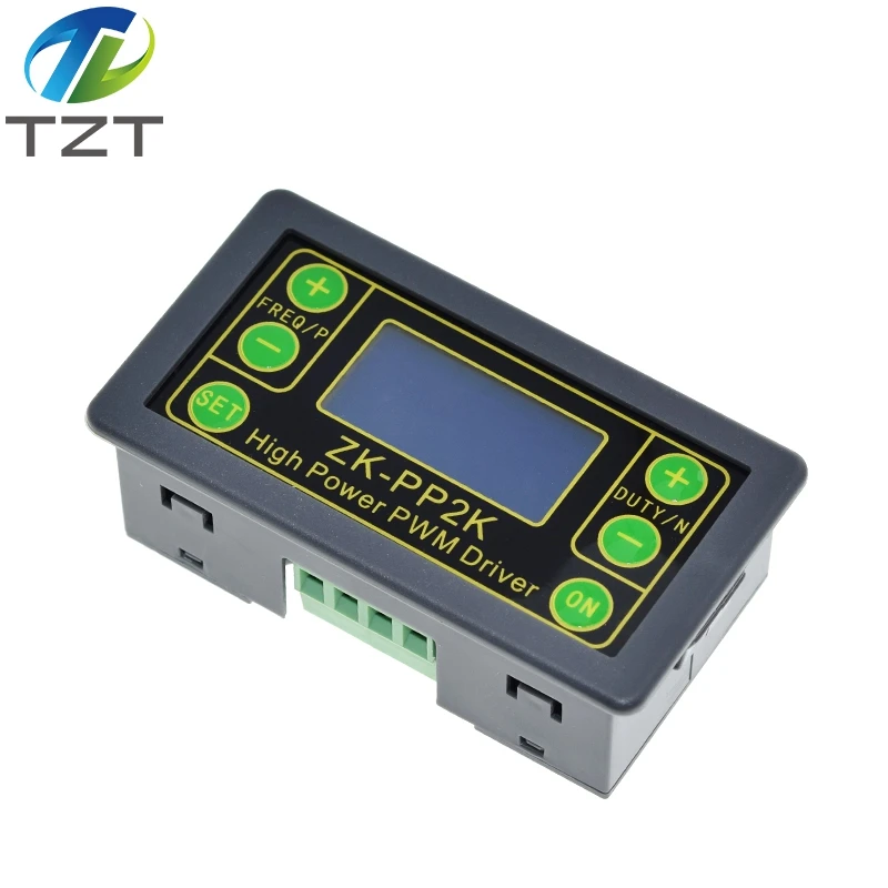 ZK-PP2K PWM DC 3 ~ 30V 12V 24V регулятор скорости двигателя 8A 150W регулируемый светодиодный