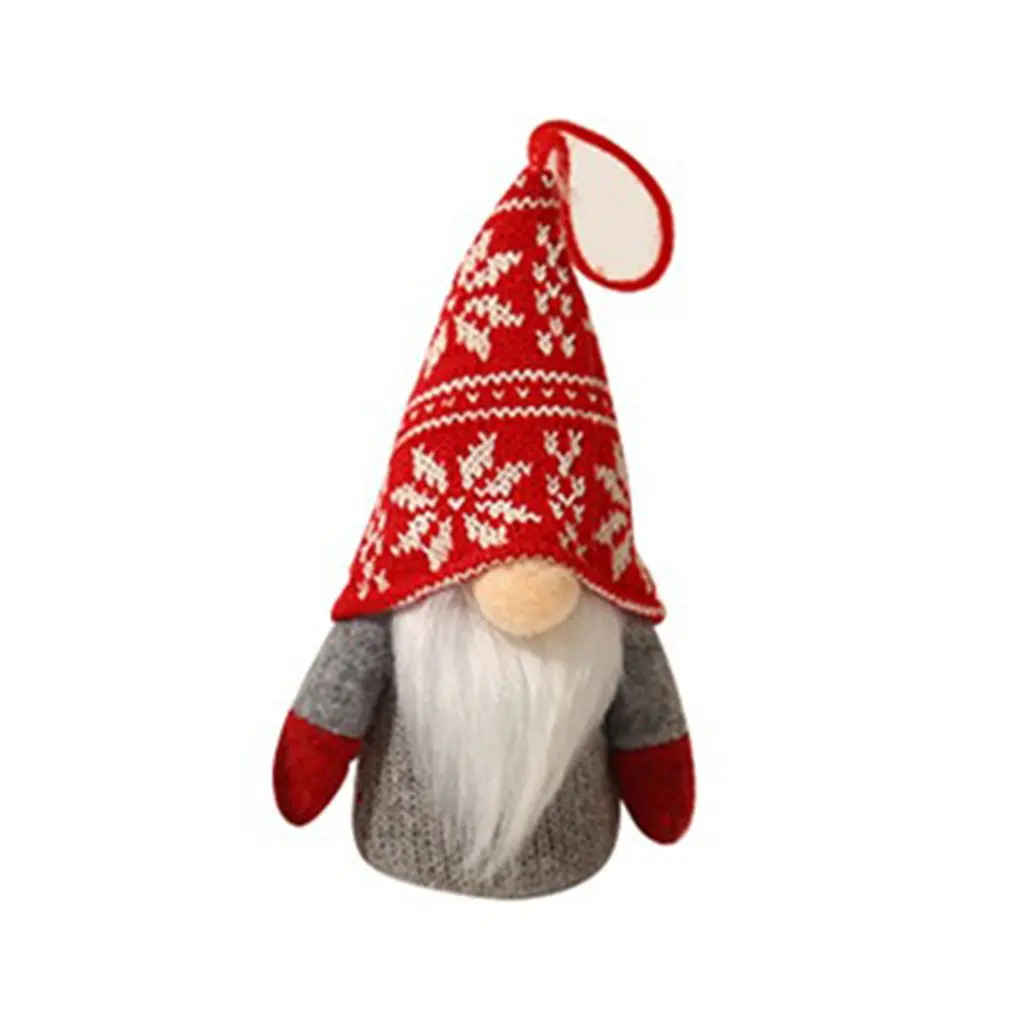 

Chritmas Doll Ornament Rudolph Doll With Light Creative Doll Odorless Doll Luminous Chritmas Tree Pendant