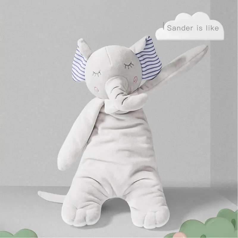 Очаровательная мягкая игрушка слон мягкие животные медведь олень детские куклы