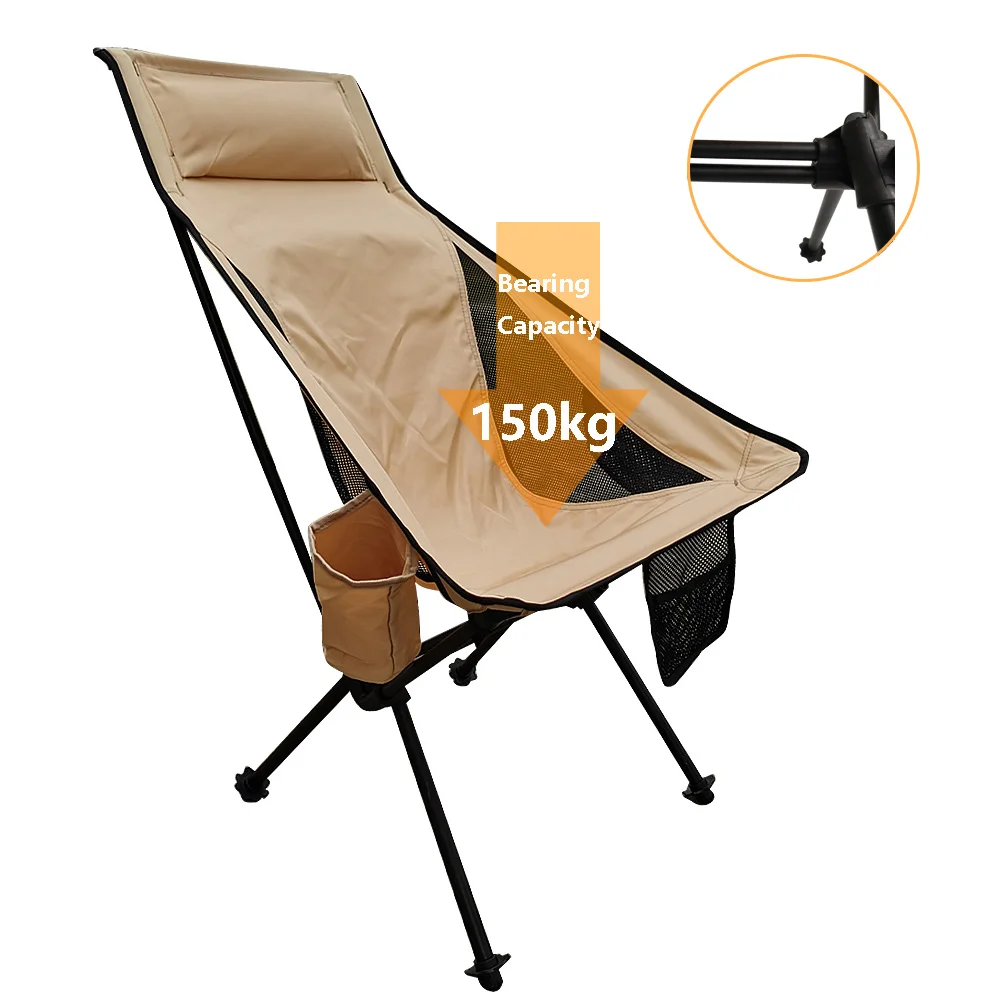 

Outdoor Camping Chair Portable Foding Chair for Beach, Fishing, Park, Mountaineering, Hunting, Music festival