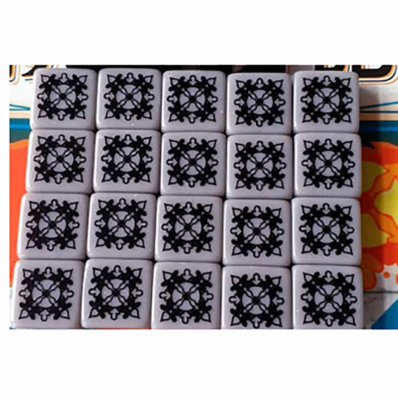 Плитка Caizhu Master настольная игра аксессуары Прозрачный Красочный/черный акриловый