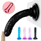 Реалистичная Анальная пробка для вагины, мини-дилдо, с присоской, без вибратора, секс-игрушки для женщин, мастурбация, игрушки для взрослых 18