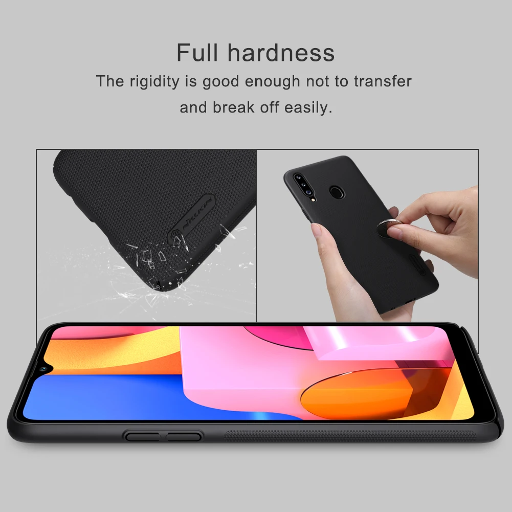Чехол для Samsung Galaxy A20s 6 5 &quotNILLKIN Super Frosted Shield Matte PC Hard Phone Back Cover For A20S SM A207F Case|Бамперы| |