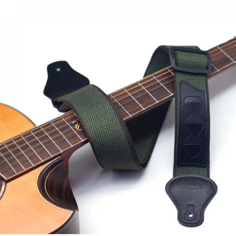 einstellbare reine baumwolle gitarre strap für akustische elektrische bass gitarre 3 farben optional mit plektren tasche free global shipping