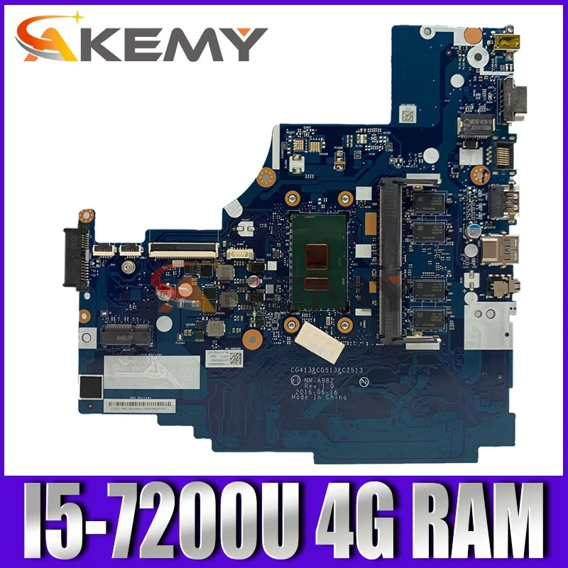 

Для применимо к Lenovo 310-14 IKB ноутбук материнская плата I5-7200U DDR(4G) номер NM-A982 FRU 5B20M29336 5B20M29337